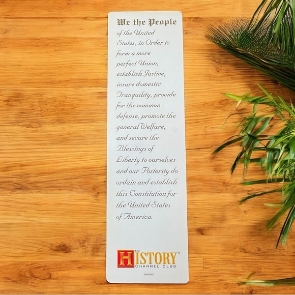 History Channel Club U.S. Presidents Paper Bookmark – We The People - Picture 4 of 7